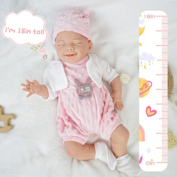 Realistesch Full Body Silikon Reborn Doll 45 cm FemmeForm