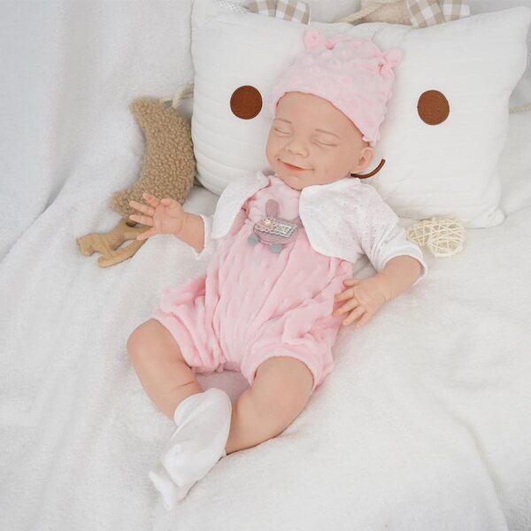 Realistesch Full Body Silikon Reborn Doll 45 cm FemmeForm