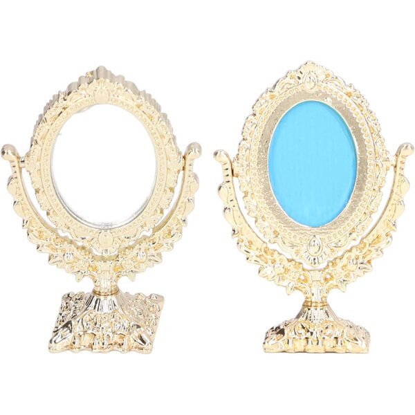 Set Pettini e Specchietti in Lega per Casa delle Bambole e Miniature Decorativi