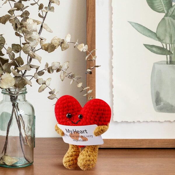 Muñecas Stitch faites à la main, porte-clés porte-bonheur pour amis et collègues