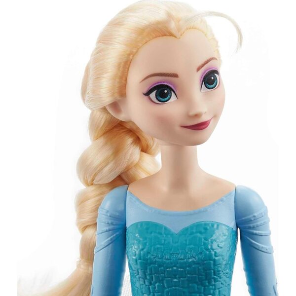 Mattel Disney Frozen Elsa Muñeca con Look Reina de Hielo, Juguete +3 años (HLW47) & Disney Princess Aurora Muñeca Princesa película La Bella Durmiente, Juguete +3 años (HLW09)