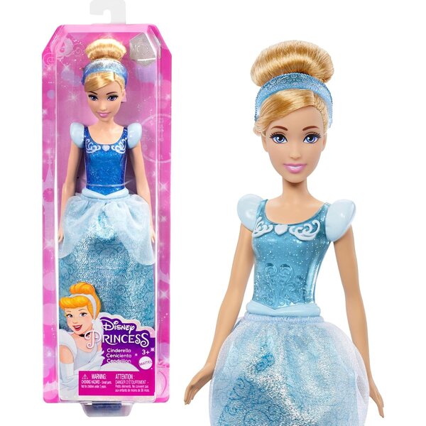 Figurines Disney Princess Merida et Cenicienta avec trajes et accessoires interchangeables +3 ans