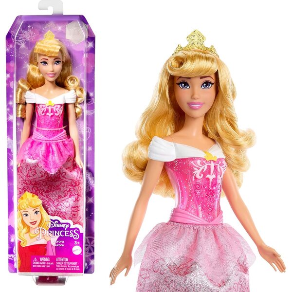 Disney Princess Merida e Aurora - Bambole Principesse Articolate con Abiti e Accessori