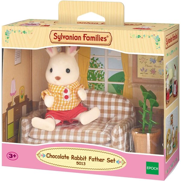 SYLVANIAN FAMILIES - Set Sofá Frasier y Nevera Teri Conejos Schokoladenspielzeug für Kinder