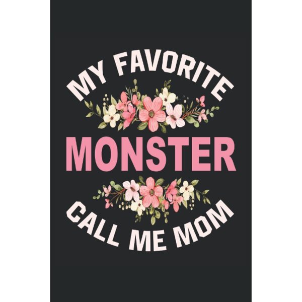 My Favorite Monster Call Me Mom 2023: Terminplaner A5 Wochenkalender with To-Do-Liste