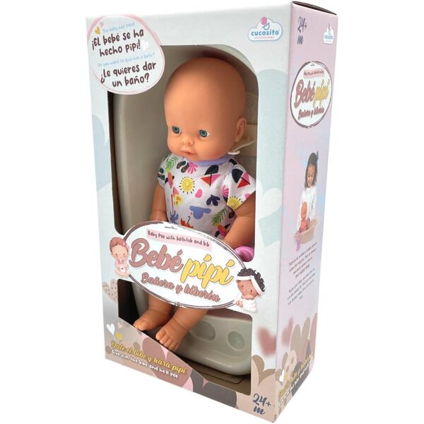 Baby Pipí s Bañera Vicam 35 cm - Interaktívna hračka pre deti +2 roky
