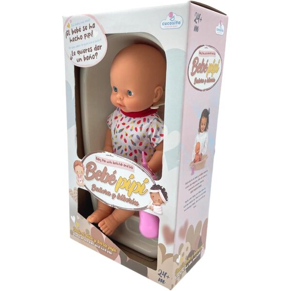 Baby Pipí s Bañera Vicam 35 cm - Interaktívna hračka pre deti +2 roky