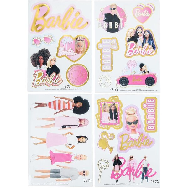 Barbie Gadget Decals 22 decoratieve stickers voor mobiele telefoons en laptops