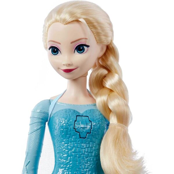 Panenka Elsa Musical Disney Frozen s integrovanou písničkou a originálními šaty