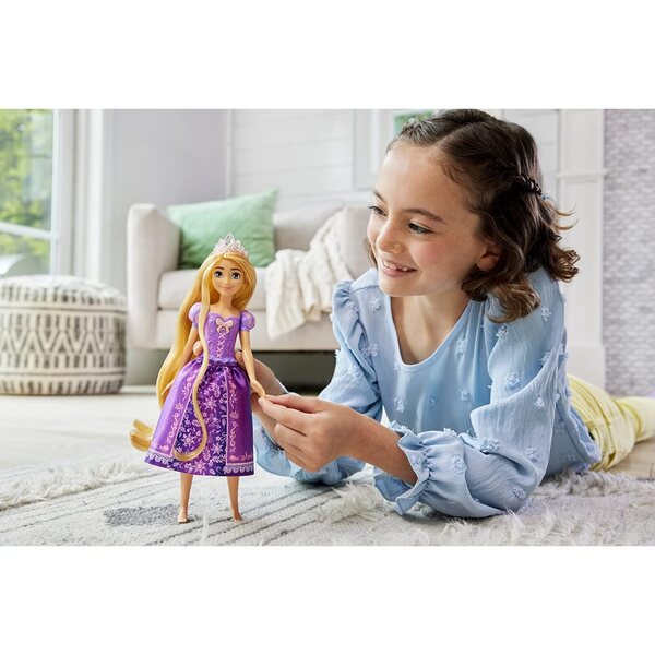 Disney Princess, Muñeca Cantadora Rapunzel, Ingles