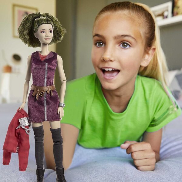 Mattel Disney Zombies 2 - Φιγούρα Willa Lykensen, κούκλα λύκου με 11 αρθρώσεις