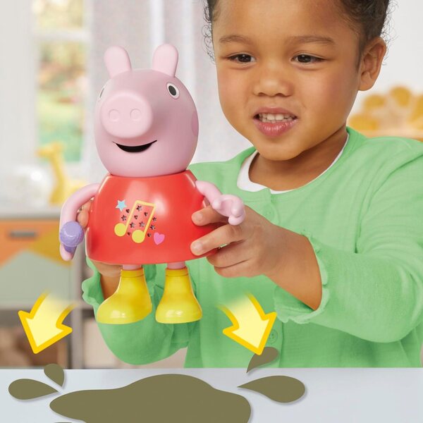 Muñeca Peppa Pig que Canta y Habla avec plus de 50 phrases et chansons