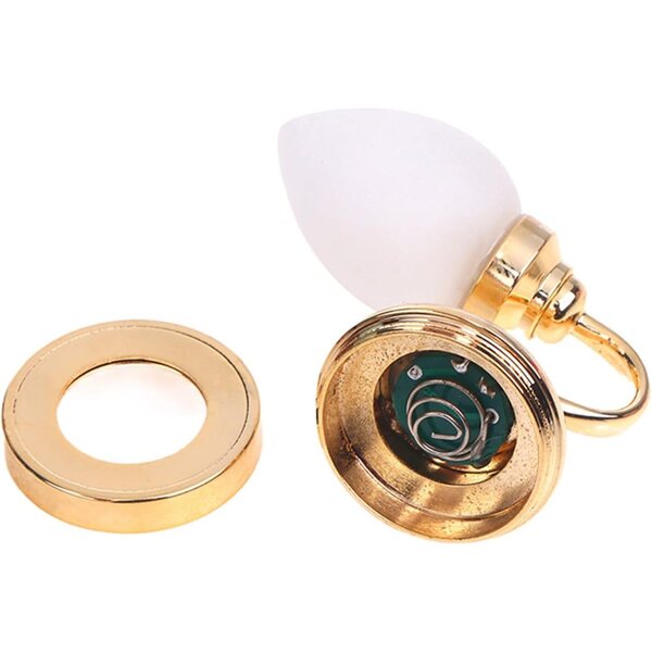 Lampada da parete vintage 1/12 in vetro smerigliato per case delle bambole Tmboryuu