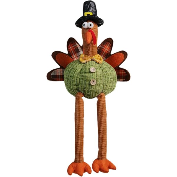 Pavo Jingmiger knuffel 25x20 cm zachte decoratie voor Thanksgiving-feest