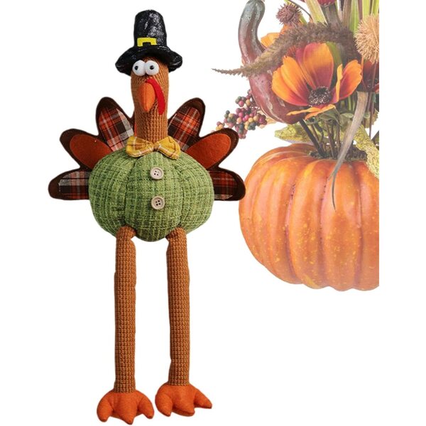 Plyšová hračka Pavo Jingmiger 25x20 cm Mäkká dekorácia na Deň vďakyvzdania