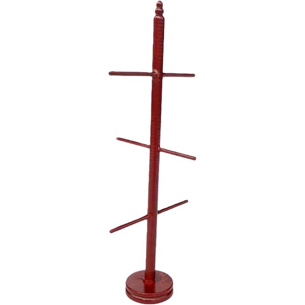 Appendino in miniatura in legno per casa delle bambole 1/12 - design antico e pratico