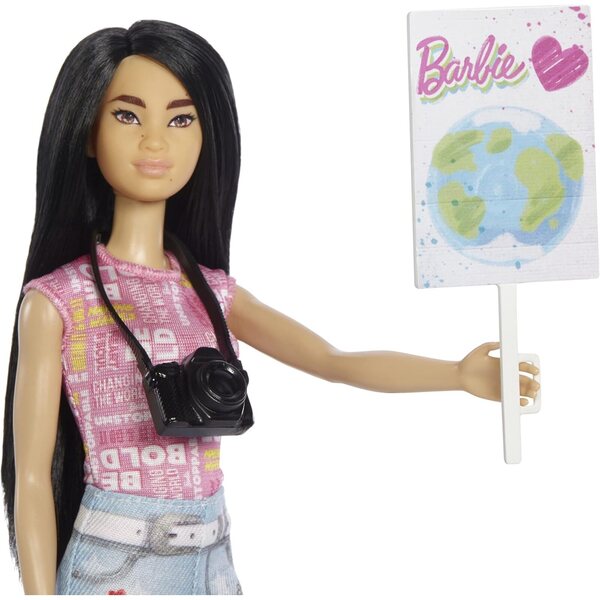 BARBIE -Conj. Bonecas Profissões Equip.Verde HCN25