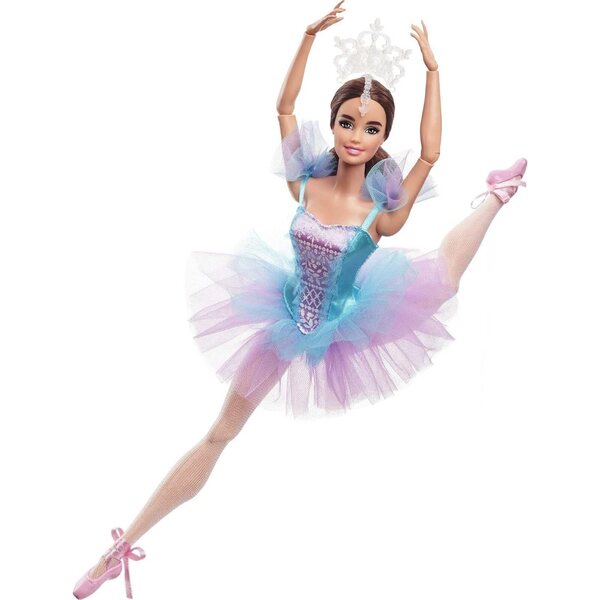 Barbie Ballerina Ballet souhaite Morenita avec Tutu, Tiara et Pointes