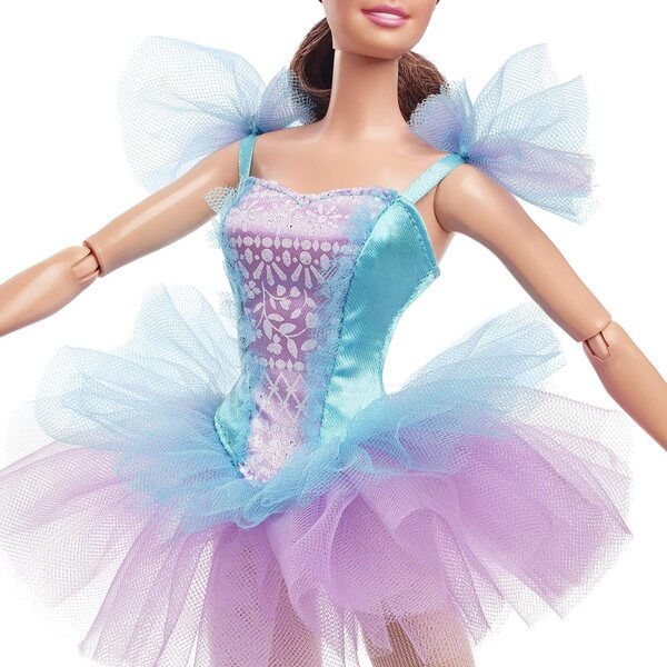 Barbie Ballerina Ballet souhaite Morenita avec Tutu, Tiara et Pointes