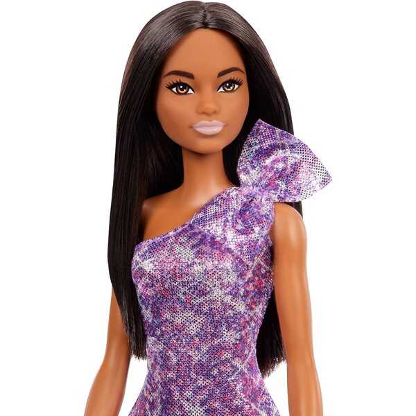 Barbie Glitz Doll 3: La Bambola Fashion con Abito Brillante per Bambine