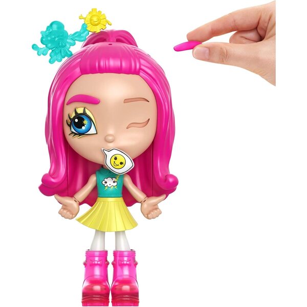 Lotta Looks Weather Girl Doll with 10+ Plug/Play Pieces