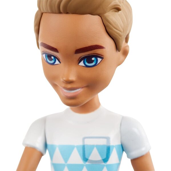 Barbie Mini Deluxe Boy Doll Biondo 10 cm per Gioco e Collezione On the Go