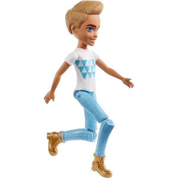 Barbie Mini Deluxe Boy Doll Biondo 10 cm per Gioco e Collezione On the Go