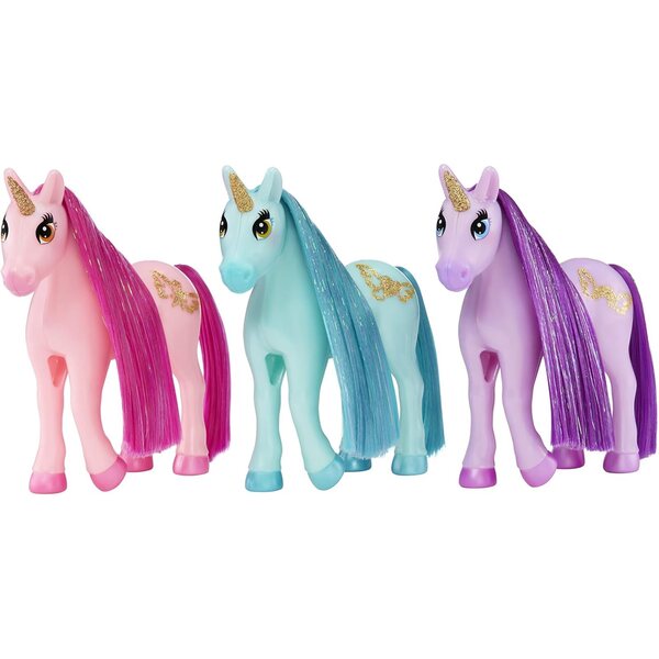 Zauberhafter Einhorn-Traum Bella Lavender 14 cm mit Cepillo-Schmetterling von MGA Entertainment