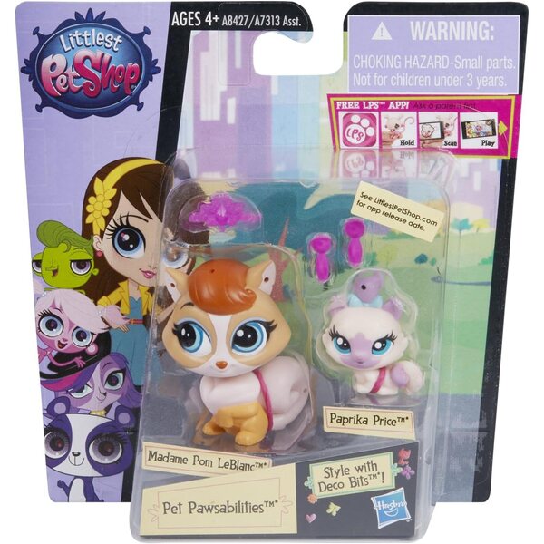 Littlest Pet Shop Pet Pawsabilities Madame Pom LeBlanc & Paprika Price