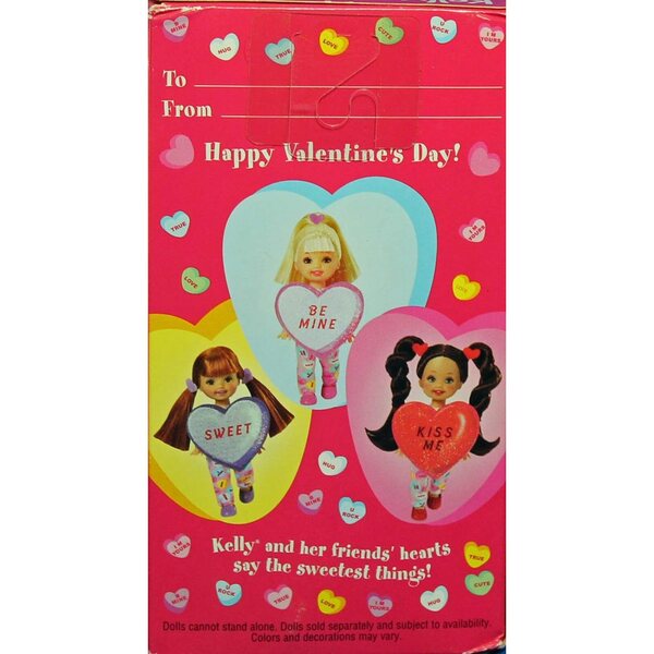 Barbie Kelly Valentine Jenny - Poupée Mattel collection Saint Valentin