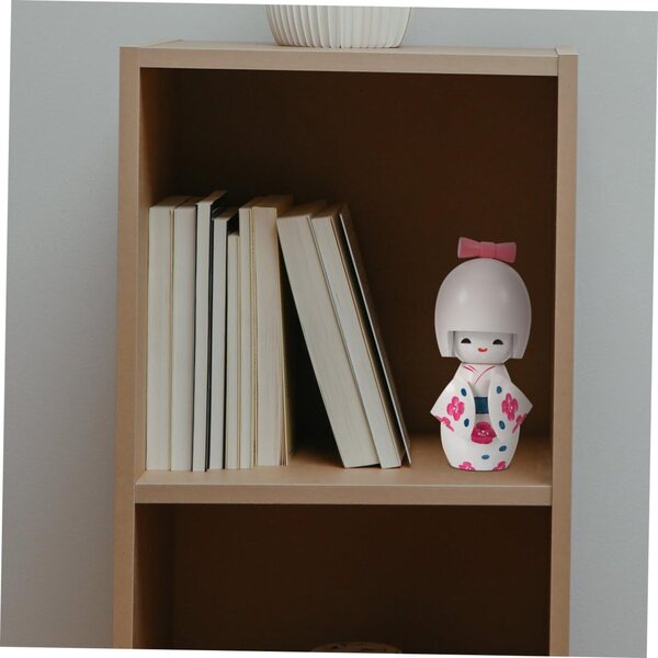 YARNOW Muñeca Kimono Japonesa en Madera Traditionelle Dekoration 14 cm