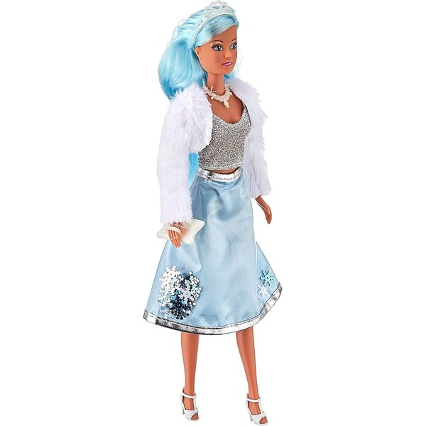 Steffi Love Ice Glam Eisprinzessin-Puppe mit Accessoires und elegantem Kleid