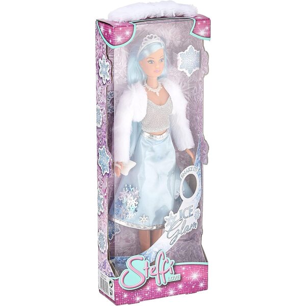 Steffi Love Ice Glam Eisprinzessin-Puppe mit Accessoires und elegantem Kleid