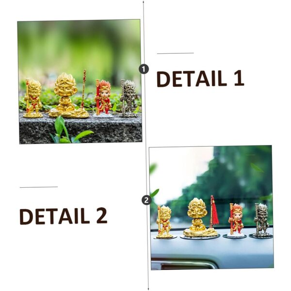 Adorno Resin Mono Toyvian pro auto a domov, dekorativní plastika 9,5 x 5 cm