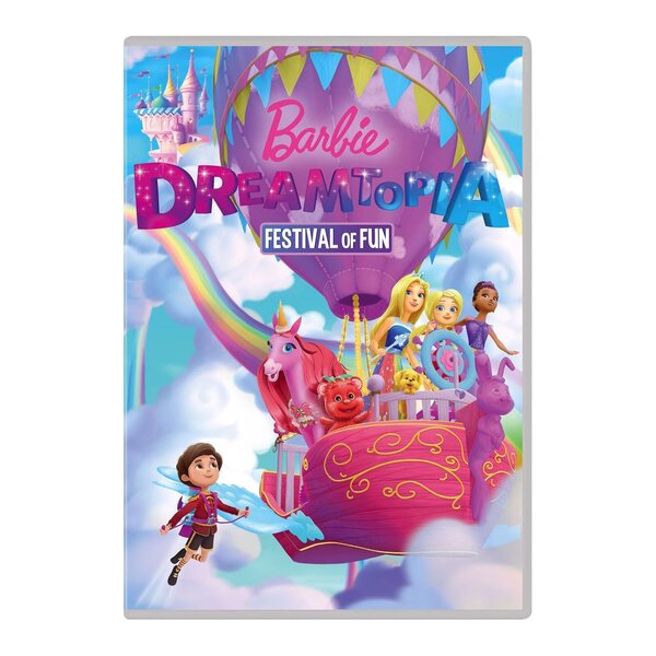 Barbie Dreamtopia: A szórakozás fesztiválja DVD olasz kiadás - Varázslatos kalandok gyerekeknek