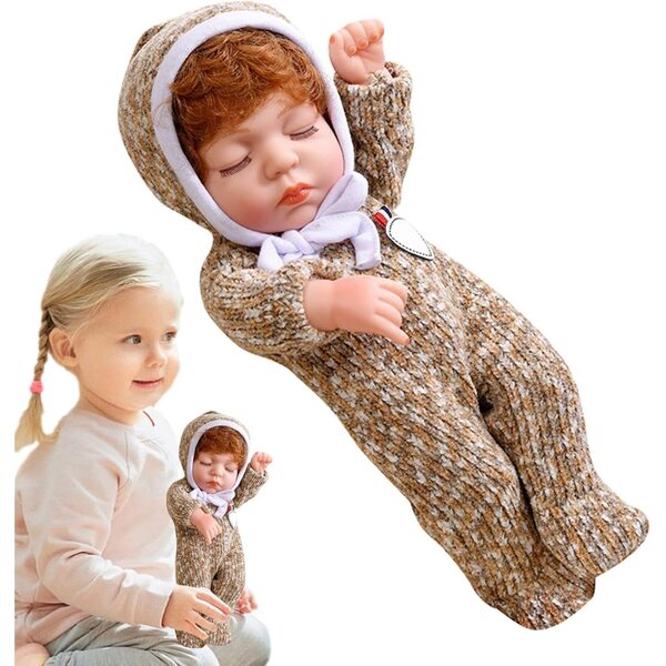 Poupée réaliste en silicone Reborn 30 cm avec vêtements - Play Compañero para Niños