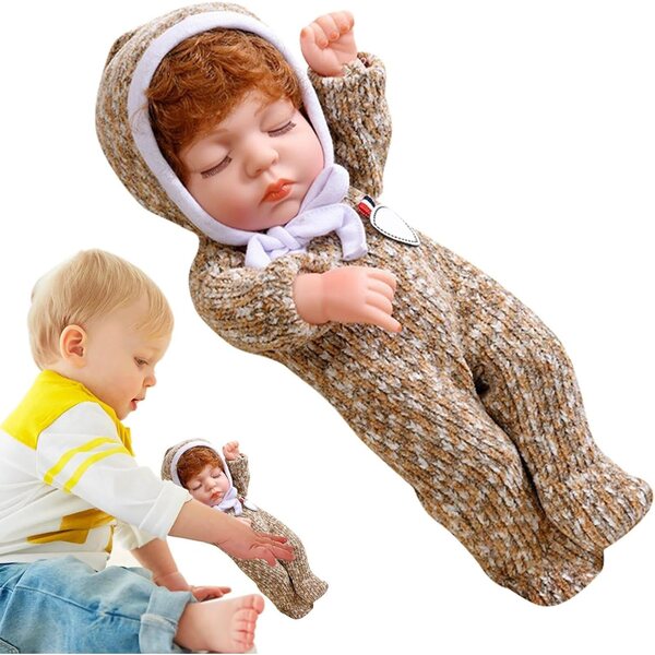 Poupée réaliste en silicone Reborn 30 cm avec vêtements - Play Compañero para Niños