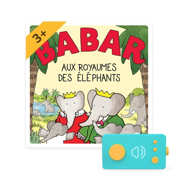 Interaktives Hörbuch Babar aux royaumes des éléphants mit Code für Mi Fábrica