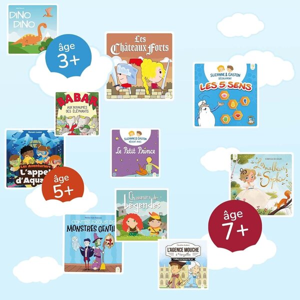 Interaktives Hörbuch Babar aux royaumes des éléphants mit Code für Mi Fábrica