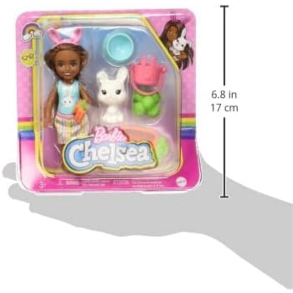 Barbie Chelsea Pet Surtido - zestaw zabawek z różnymi szczeniętami dla dzieci