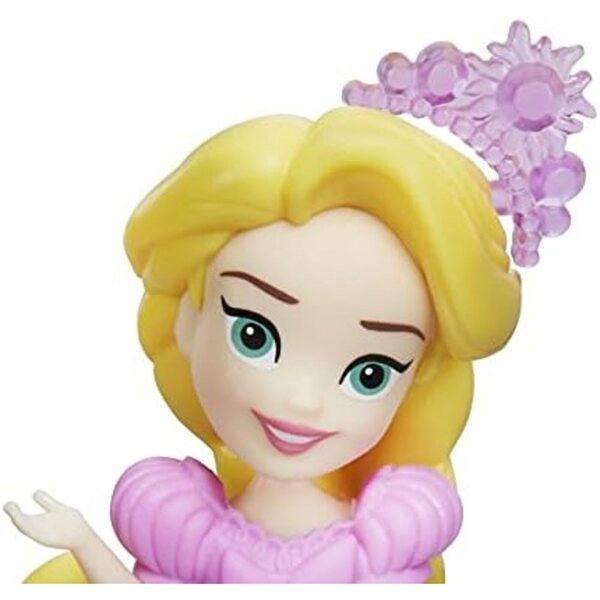 Muñeca Disney Princess Little Kingdom Rapunzel con traje extraíble, 3 piezas