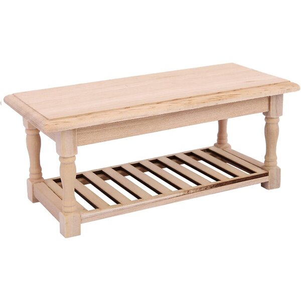 Tavolo da Pranzo Miniatura in Legno Scala 1/12 per Casa delle Bambole Phefop