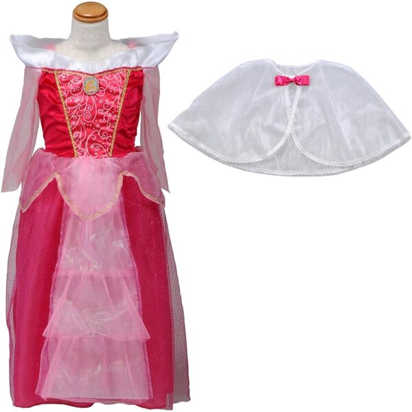 Vestido Deluxe Aurora Disney Princess para meninas - edição japonesa