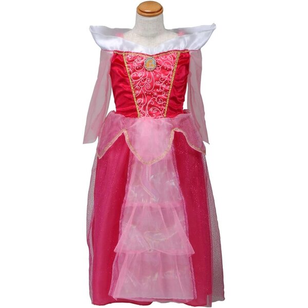 Vestido Deluxe Aurora Disney Princess para meninas - edição japonesa