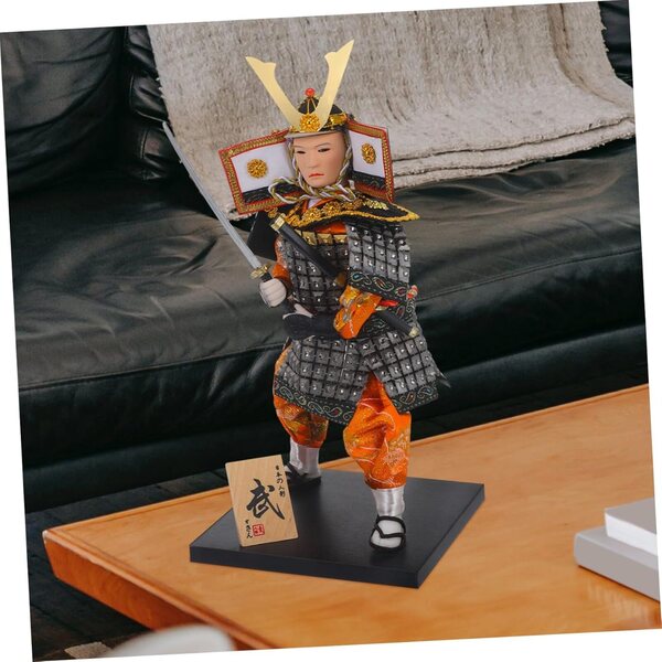 Muñeca Samurái Japonesa Tradicional Hemobllo Home Dekoration 26cm