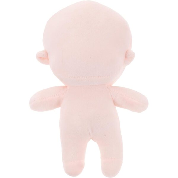 Hemoblollo Muñeca de Peluche DIY klein, zacht en flexibel voor spelletjes en decoraties