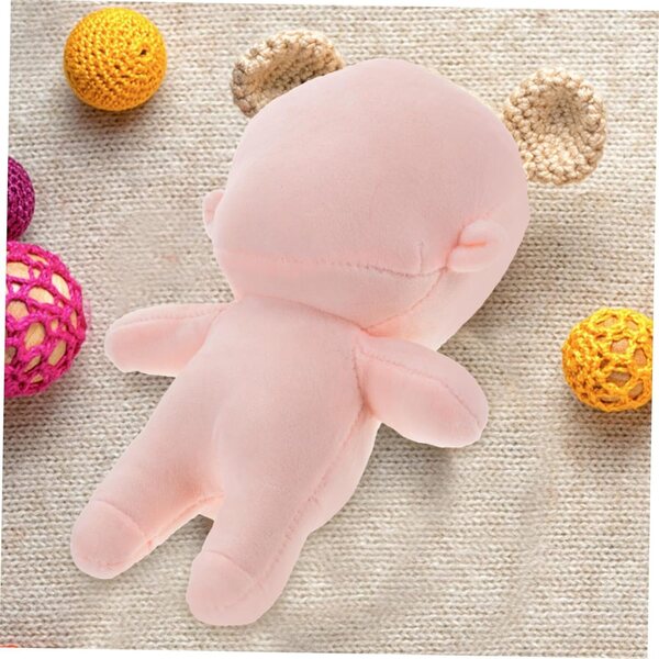 Hemobllo Muñeca de Peluche DIY klein, weich und flexibel für Spiele und Dekorationen