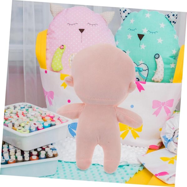 Hemobllo Muñeca de Peluche DIY klein, weich und flexibel für Spiele und Dekorationen