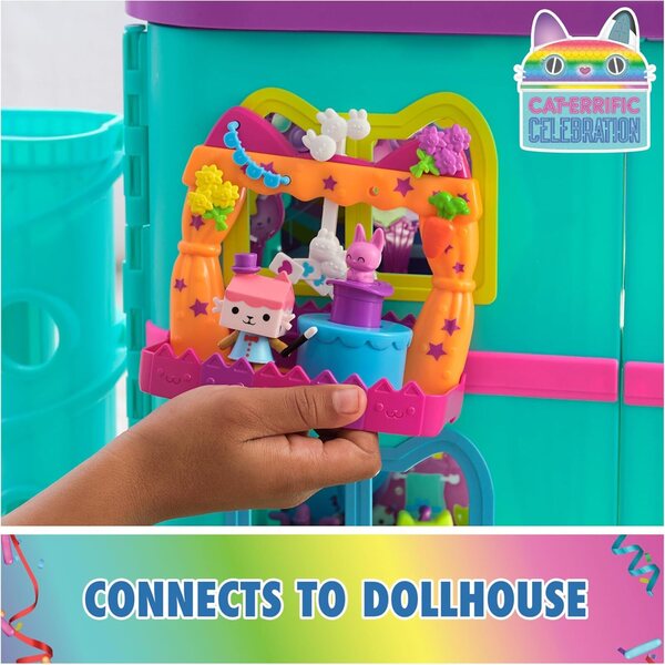 Setul de joc Gabby's Dollhouse Playset Magic Show Set multicolor pentru copii Spin Master