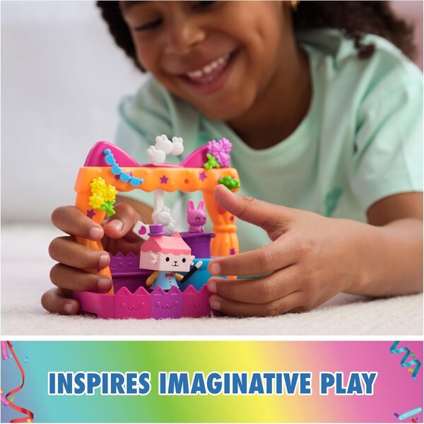 Setul de joc Gabby's Dollhouse Playset Magic Show Set multicolor pentru copii Spin Master